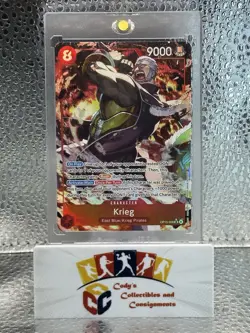 One Piece KRIEG OP15-008 Alt Art SR Adventure On Kami’s Island~English - Image 1