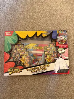 Pokemon TCG Mega Evolution Ascended Heroes Poster Collection Gardevoir NEW - Image 1