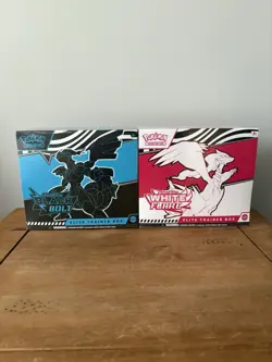 Pokemon Black Bolt & White Flare Elite Trainer Box ETB Set (2) - Image 1