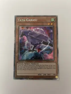 Yugioh Starlight Rare Yata Garasu 1st Edition BLCR-EN098 Battles Of Legend - Image 1