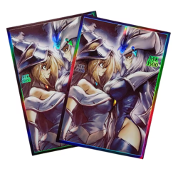 YuGiOh! dark magician girl HOLO Character TCG Trading Card Sleeves Holo 50Pcs - Image 1