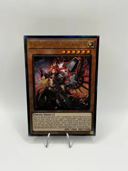 Yugioh Fiendsmith Engraver RA04-EN049 Prismatic Ultimate Rare (PUR) 1st ED - Image 1