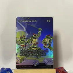 Teleportation Circle (Borderless) TMNT Source Material Foil - Image 1