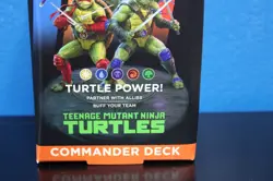 MTG Turtle Power! Teenage Mutant Ninja Turtles Commander Deck New English Magic - Image 4