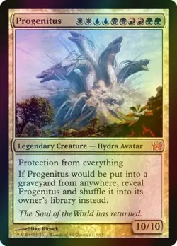 MTG Progenitus Foil ** From the Vault: Legends ** English - Image 1