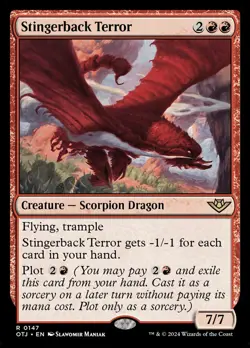 MTG Stingerback Terror ** Outlaws of Thunder Junction ** English (NM) - Image 1