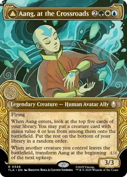 Aang, at the Crossroads (Showcase) [TLA - 346] - NM [Normal] TCG MTG - Image 1