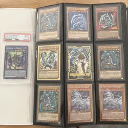 Yugioh card lot - binder plus more. Blue eyes, dark magician - Image 1
