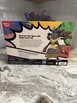 Pokemon TCG Mega Lucario Premium Poster Collection Ascended Heroes -Sealed / NEW - Image 3