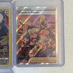 Pokemon 5 Card Lot – Snorlax TG10/TG30 Opal Piers Grant Friends In Sinnoh - Image 5