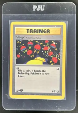 2000 Pokemon Team Rocket First Edition Sleep! #79/82 - Image 1