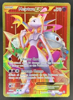 2015 Pokemon XY BREAKthrough Mewtwo #164/162 - Image 1