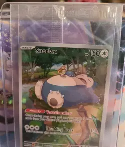 Pokemon Scarlet & Violet Promo Cards (2) Sealed - SVP051 Snorlax, SVP075 Mimikyu - Image 4