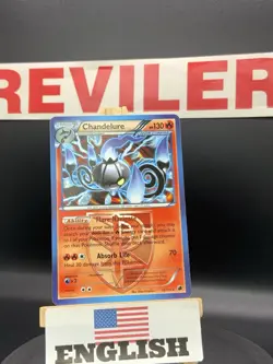 Chandelure 16/116 (BW Plasma Freeze) Rare Normal Deck Exclusives Pokemon - LP - Image 1
