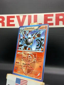 Chandelure 16/116 (BW Plasma Freeze) Rare Normal Deck Exclusives Pokemon - LP - Image 4