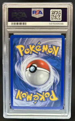 2005 Pokemon EX Unseen Forces Vaporeon Reverse Holo #19/115 PSA 8 - Image 2