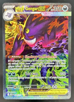 2026 Pokemon Ascended Heroes Mega Gengar ex Special Illustration Rare #284/217 - Image 1