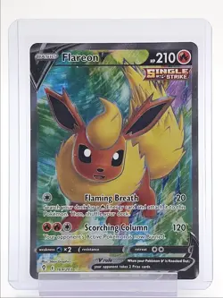 FLAREON V 2021 POKEMON SWSH EVOLVING SKIES ULTRA RARE 169/203 Q2045 - Image 1