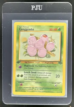 1999 Pokemon Jungle 1st Edition Exeggcute #52/64 - Image 1
