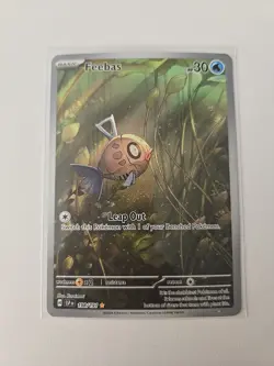 Pokemon TCG Feebas 198/191 Illustration Rare Full Art Holo Surging Sparks - Image 1