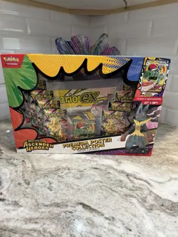 Pokemon TCG Mega Lucario Premium Poster Collection Ascended Heroes -Sealed / NEW - Image 1