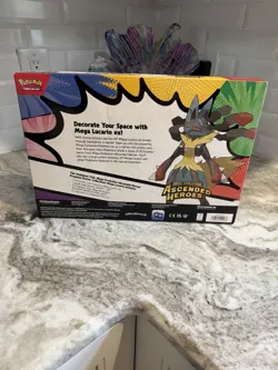 Pokemon TCG Mega Lucario Premium Poster Collection Ascended Heroes -Sealed / NEW - Image 3