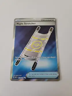Pokemon - Mega Evolution - Night Stretcher 173/132 - Ultra Rare Holo Mint - Image 1