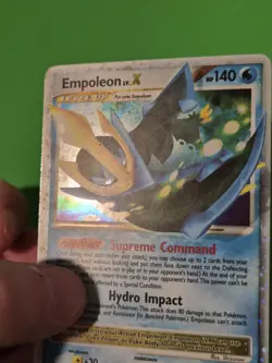 Pokemon TCG Empoleon LV.X DP11 Diamond and Pearl Promo Holo NM - Image 2