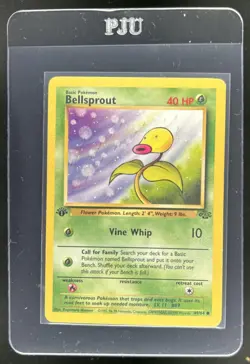1999 Pokemon Jungle 1st Edition Bellsprout #49/64 - Image 1