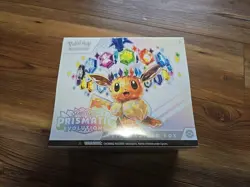 Pokemon TCG Scarlet & Violet Prismatic Evolutions Elite Trainer Box ETB B - Image 1