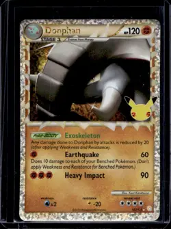 2021 Pokemon SWSH Celebrations Donphan Classic Collection #107/123 - Image 1