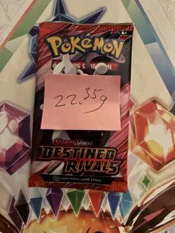 (VERY HEAVY) 22.35g Pokemon TCG Destined Rivals Booster Pack (SEALED)✅ - Image 2