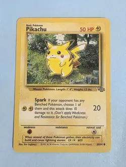 1999 Pikachu 60/64 - Jungle - LP Pokemon TCG - WotC - Image 1