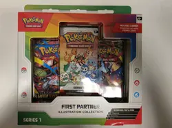 Pokemon TCG First Partner Illustration Collection Series 1 Promo Box Rowlet Bul… - Image 1