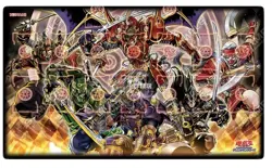 YuGiOh Duel Playmat 6 SIX SAMURAI CCG TCG Trading Card Game Mat &Bag ygo - Image 1