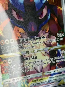 Lucario Vstar Swsh291 Promo Psa 10 Sword & Shield Full Art Pokemon 2023 - Image 3