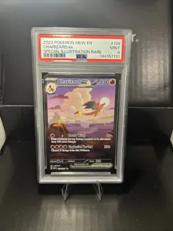 PSA 9 Charizard ex 199/165 Sv: Scarlet & Violet 151 Holo - Image 1