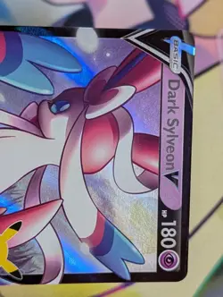 Dark Sylveon V SWSH134 Sword & Shield Black Star Promo Holo Pokemon Card NM - Image 2