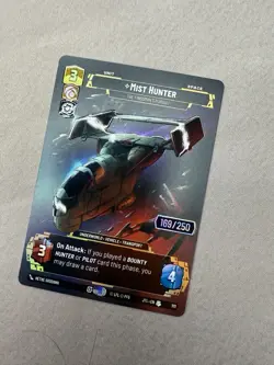 Star Wars Unlimited JTL - Mist Hunter - Serialised Card 169/250 - Image 1