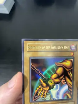 Right Arm of the Forbidden One LOB-122 The Legend of Blue Eyes White Dragon 1st - Image 2