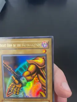 Right Arm of the Forbidden One LOB-122 The Legend of Blue Eyes White Dragon 1st - Image 3