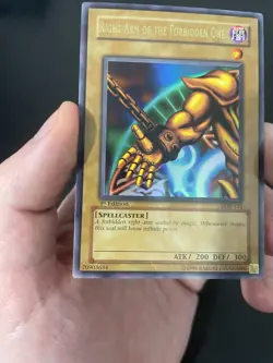 Right Arm of the Forbidden One LOB-122 The Legend of Blue Eyes White Dragon 1st - Image 4