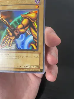 Right Arm of the Forbidden One LOB-122 The Legend of Blue Eyes White Dragon 1st - Image 5