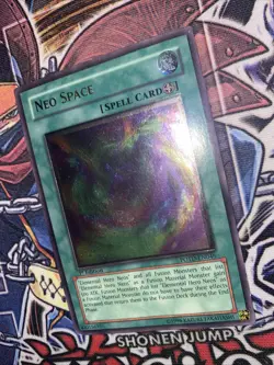 Yugioh! Neo Space POTD-EN046 Ultimate Rare 1st Edition LP Looks Great - Image 5