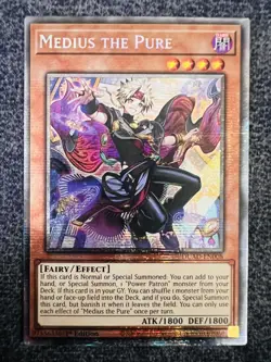 Yugioh Medius the Pure DUAD-EN008 Starlight Rare 1st Edition NM - Image 1
