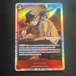 SHURAIYA OP06-009 SR WINGS OF THE CAPTAIN ENGLISH ONE PIECE CARD GAME NM - Image 1