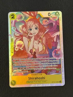 Shirahoshi OP12-102 - One Piece TCG - Legacy of the Master SR Foil NM English - Image 1
