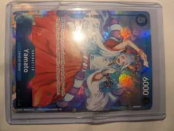 One Piece TCG OP13 OP13-054 Yamato Alt-Art Blue SR English - Image 1
