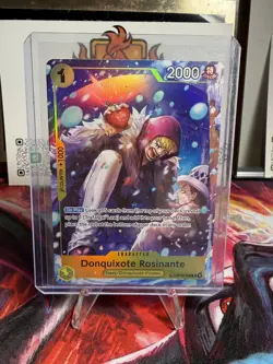 One Piece - Donquixote Rosinante OP12-108 Reprint OP14 The Azure Sea's Seven TCG - Image 1