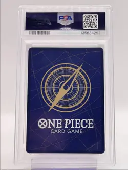 MONKEY D. LUFFY 2025 ONE PIECE EN LEARN TOGETHER SET RARE OP10-111 PSA 9 Q6255 - Image 2